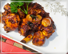 Non-Vegetarian Cuisines at Coffee Valley Homestay Chikkamagalur